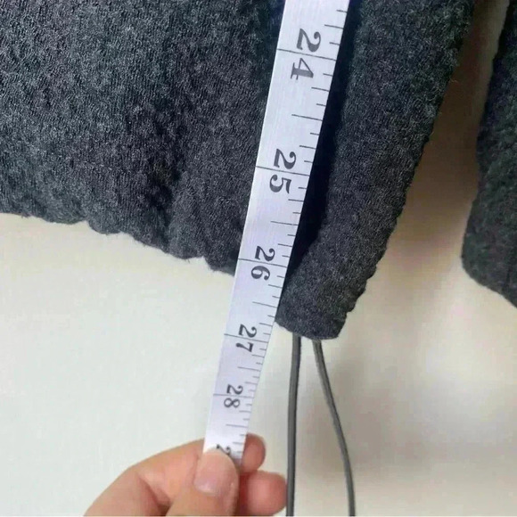 Zara Women’s Half Zip Sweater | Size Small Oversized Gray Sweater - Picture 6 of 9